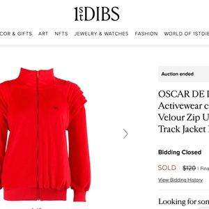 Vintage 1980s Oscar De La Renta Activewear